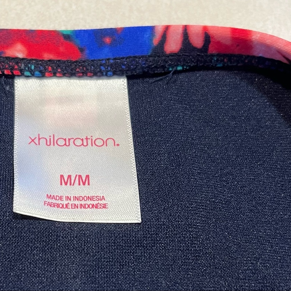 Xhilaration Floral Swim Bikini Top & Bottom Medium - Picture 6 of 6